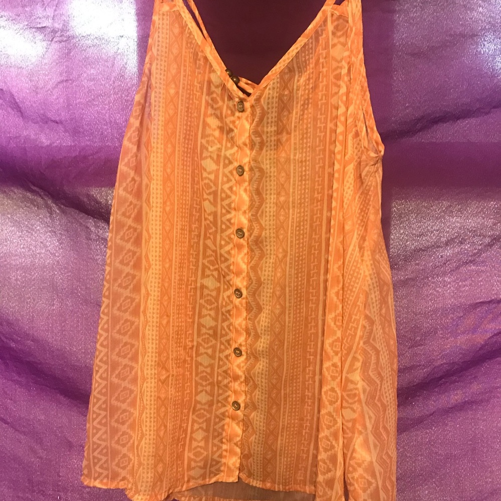 Spaghetti strap tank